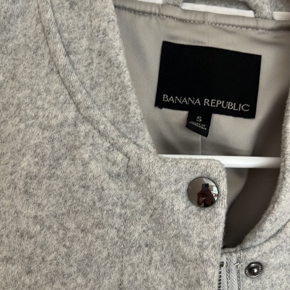 Banana republic wool bomber jacket - Picture 3 of 5